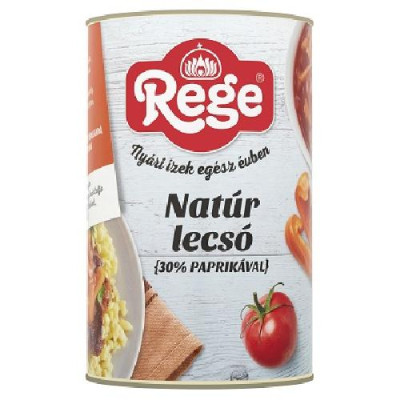 Lecsó natúr 30% fémdobozos 4.250/4.200 ml REGE