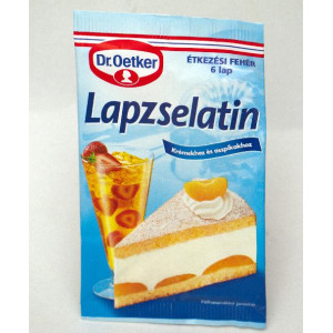 Lapzselatin 10 g DR.OETKER