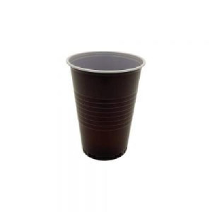Pohár kávés tető fekete 100 ml (100 db/#) KDL6
