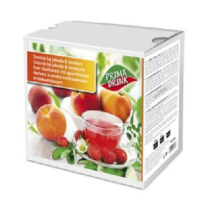 Eper-őszibarack ízű tea 50 g (20 db/#) PRIMA DRINK HÜGLI