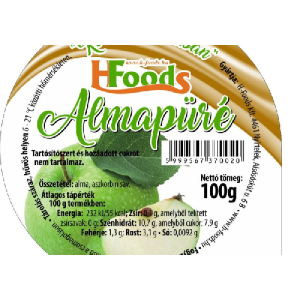 Alma püré 100 g (60 db/#) H-FOODS