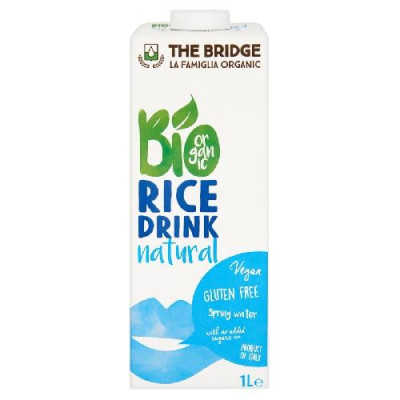 Rizsital natúr 1 l (6 db/#) BRIDGE BIO