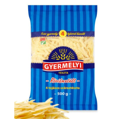 Tarhonya gépi 4 tojásos 500 g GYERMELYI