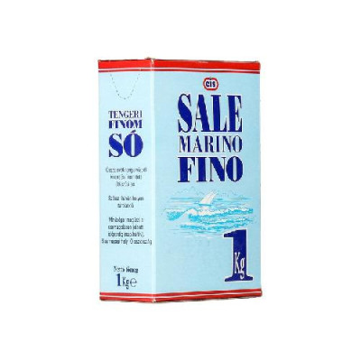 Tengeri só finom dobozos 1 kg (12 db/#) SALE FINO