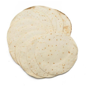 Tortilla lapok 25 cm (H&H búza) (10 db/#) mirelit