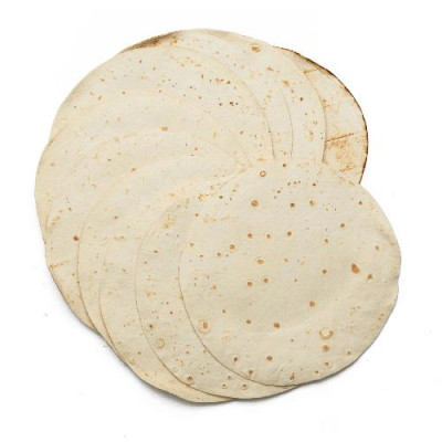 Tortilla lapok 25 cm (H&H búza) (10 db/#) mirelit
