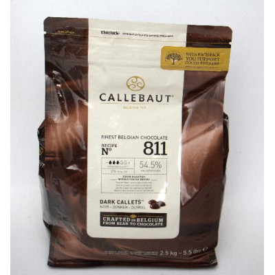 Étcsokibevonó extra sötét 54,5% 2,5 kg CALLEBAUT (811NV)