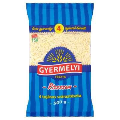 Rizsszem tészta 500 g GYERMELYI